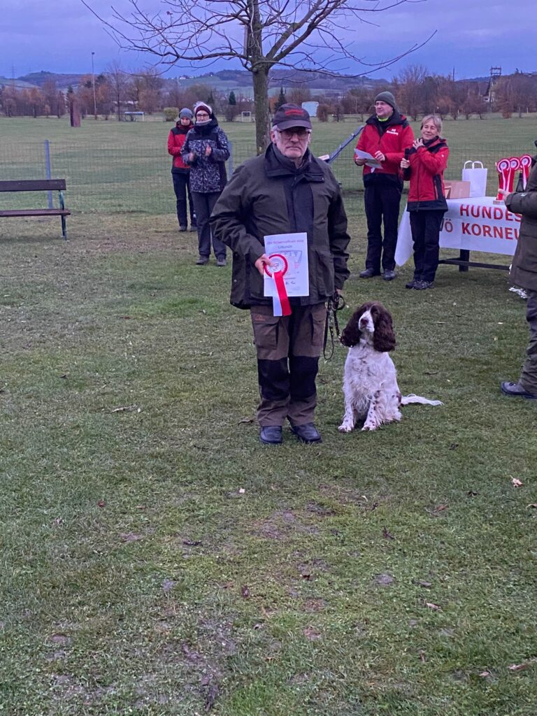 Lothar mit Bianca am Berg